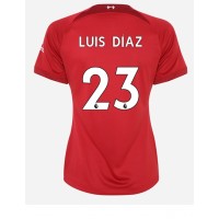 Fotbalové Dres Liverpool Luis Diaz #23 Dámské Domácí 2022-23 Krátký Rukáv
